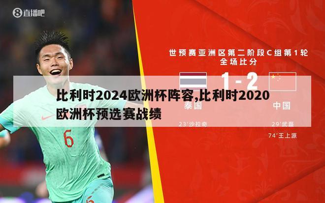 比利时2024欧洲杯阵容,比利时2020欧洲杯预选赛战绩