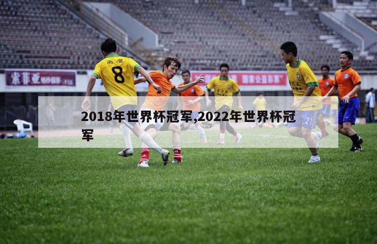 2018年世界杯冠军,2022年世界杯冠军