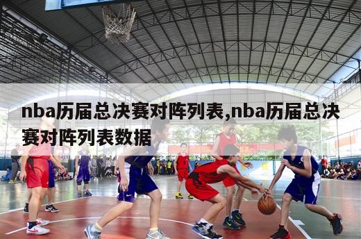 nba历届总决赛对阵列表,nba历届总决赛对阵列表数据