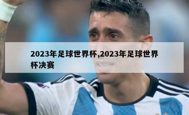 2023年足球世界杯,2023年足球世界杯决赛