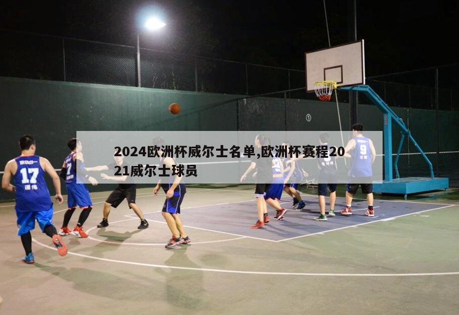 2024欧洲杯威尔士名单,欧洲杯赛程2021威尔士球员